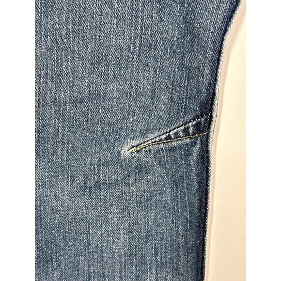 Volcom Enowen Classic Straight Leg Denim Skater Jeans Streetwear Blue Size 38 - Picture 13 of 16